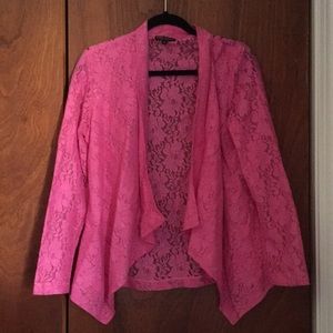 NWOT Alberto Makali lace cardigan